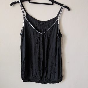 Express sequin trim cami